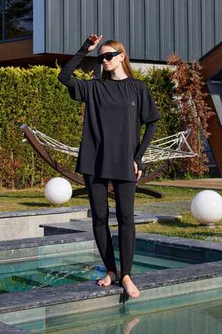 T-shirt Mayo Siyah - 2