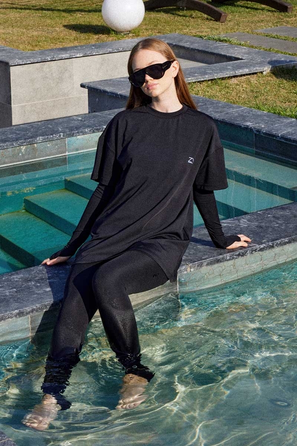 T-shirt Mayo Siyah - 4