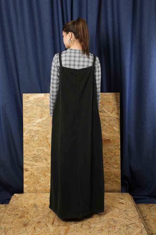 Askılı Denim Jile Siyah - 7