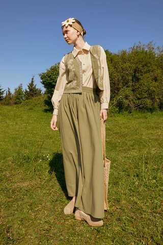 Tomurcuk Etek Takım Haki - 12