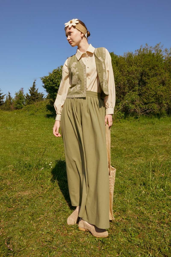 Tomurcuk Etek Takım Haki - 12