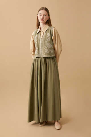 Tomurcuk Etek Takım Haki - 15