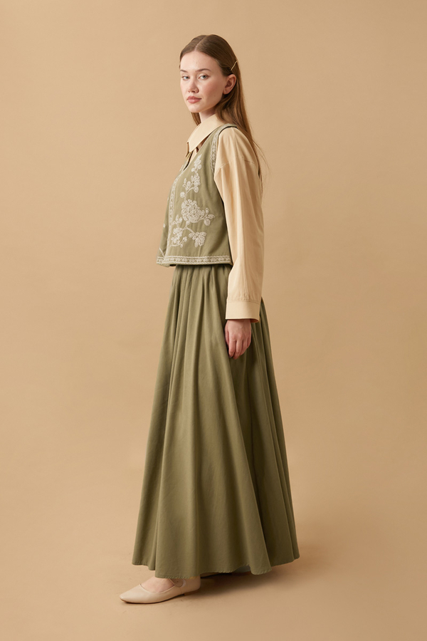 Tomurcuk Etek Takım Haki - 16