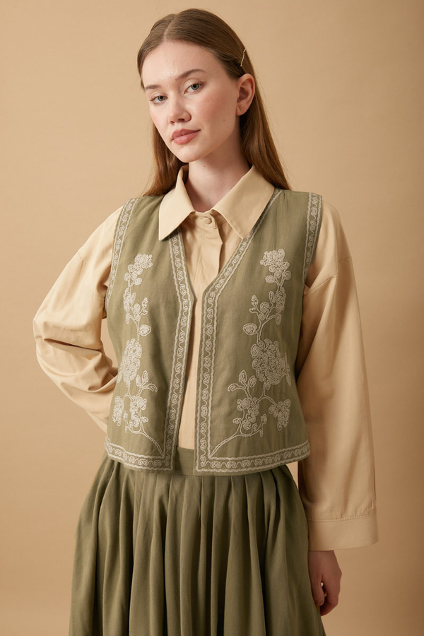 Tomurcuk Etek Takım Haki - 18