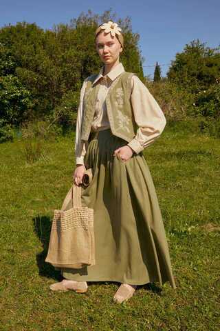 Tomurcuk Etek Takım Haki - 10