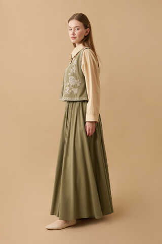 Tomurcuk Etek Takım Haki - 16