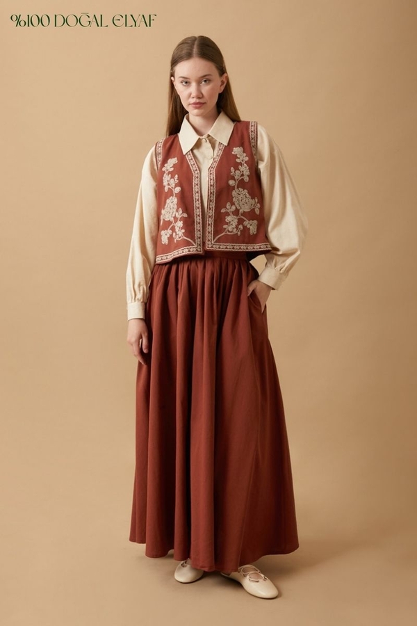 Tomurcuk Etek Takım Kiremit - 1