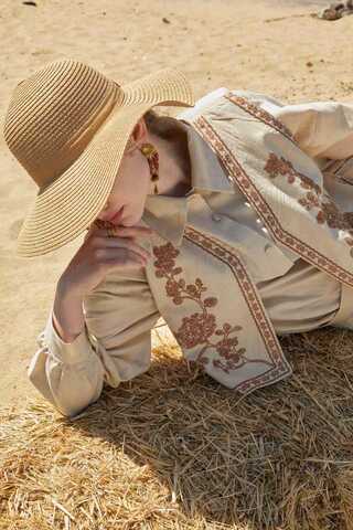 Tomurcuk Skirt Set Stone - 8