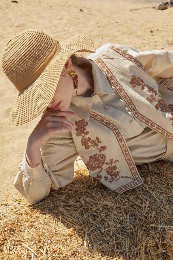 Tomurcuk Skirt Set Stone - 8