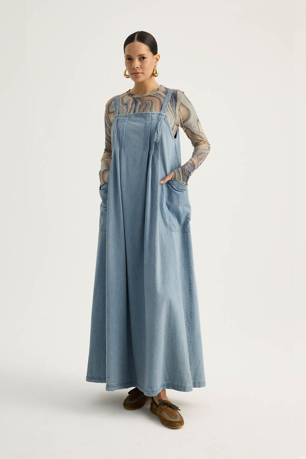 Torba Cepli Denim Jile Buz Mavisi - 3