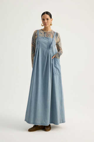 Torba Cepli Denim Jile Buz Mavisi - 4