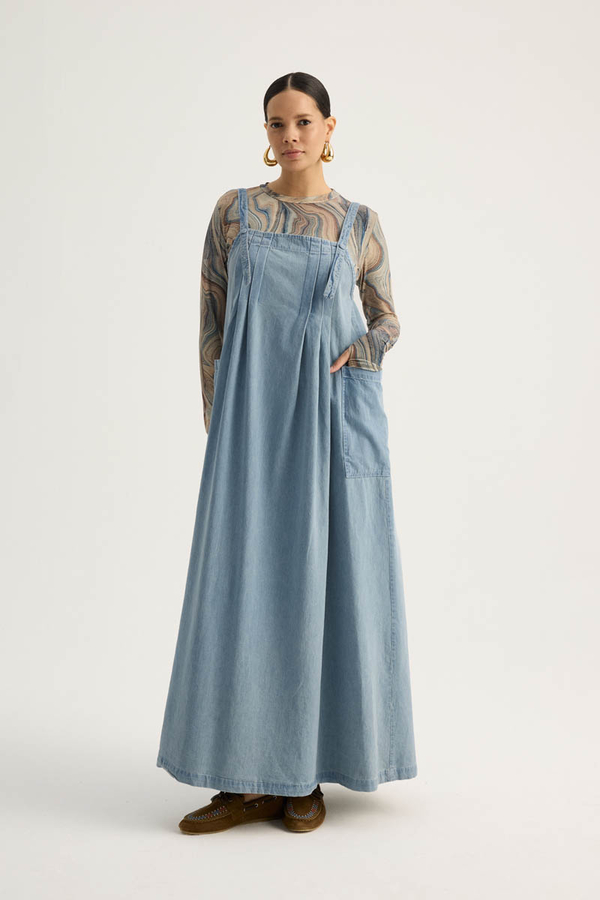 Torba Cepli Denim Jile Buz Mavisi - 4