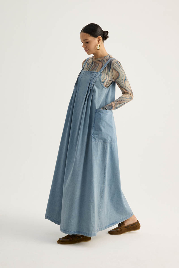 Torba Cepli Denim Jile Buz Mavisi - 9