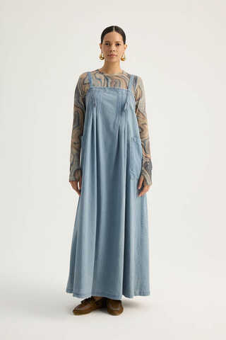 Torba Cepli Denim Jile Buz Mavisi - 1