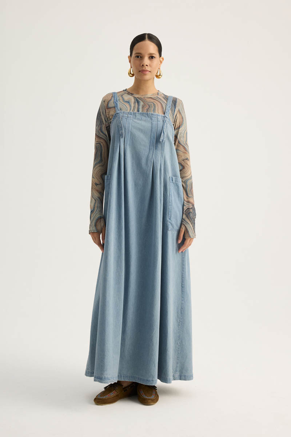 Torba Cepli Denim Jile Buz Mavisi - 1