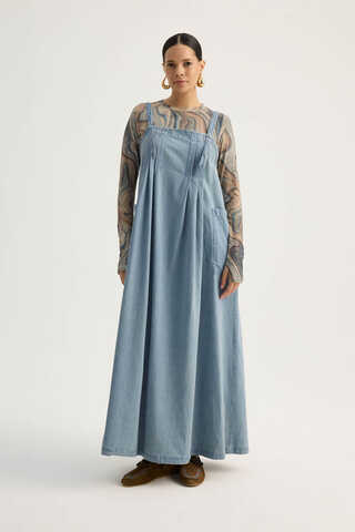 Torba Cepli Denim Jile Buz Mavisi - 2