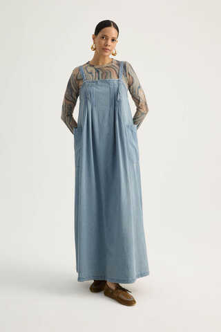 Torba Cepli Denim Jile Buz Mavisi - 5