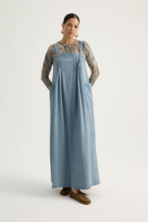 Torba Cepli Denim Jile Buz Mavisi - 5