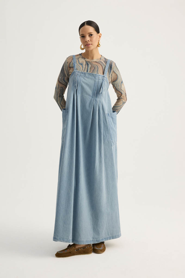 Torba Cepli Denim Jile Buz Mavisi - 6