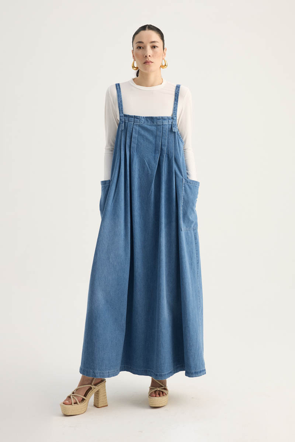 Torba Cepli Denim Jile Mavi - 4