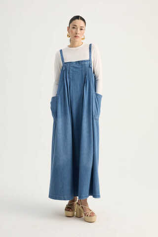 Torba Cepli Denim Jile Mavi - 6