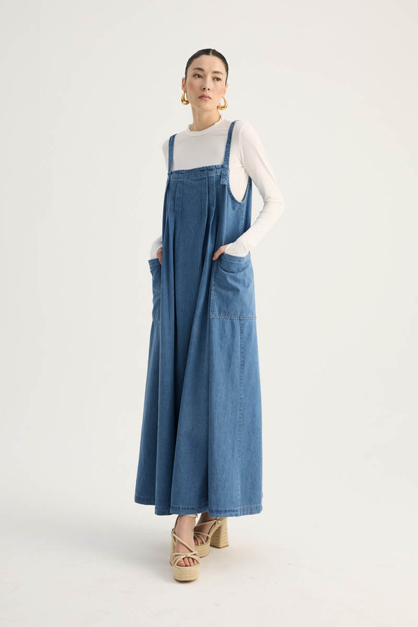 Torba Cepli Denim Jile Mavi - 9