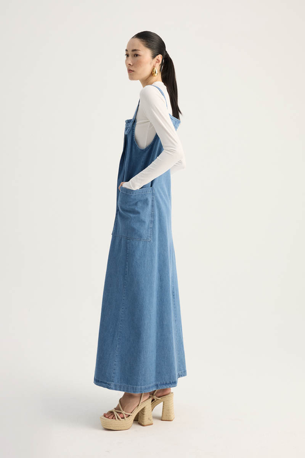 Torba Cepli Denim Jile Mavi - 10