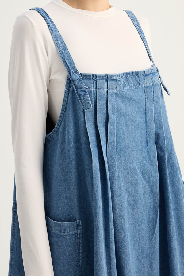 Torba Cepli Denim Jile Mavi - 18