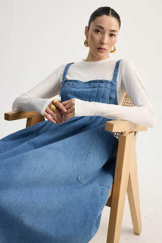 Torba Cepli Denim Jile Mavi - 7