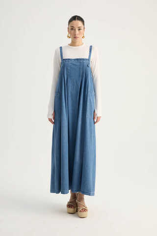 Torba Cepli Denim Jile Mavi - 2