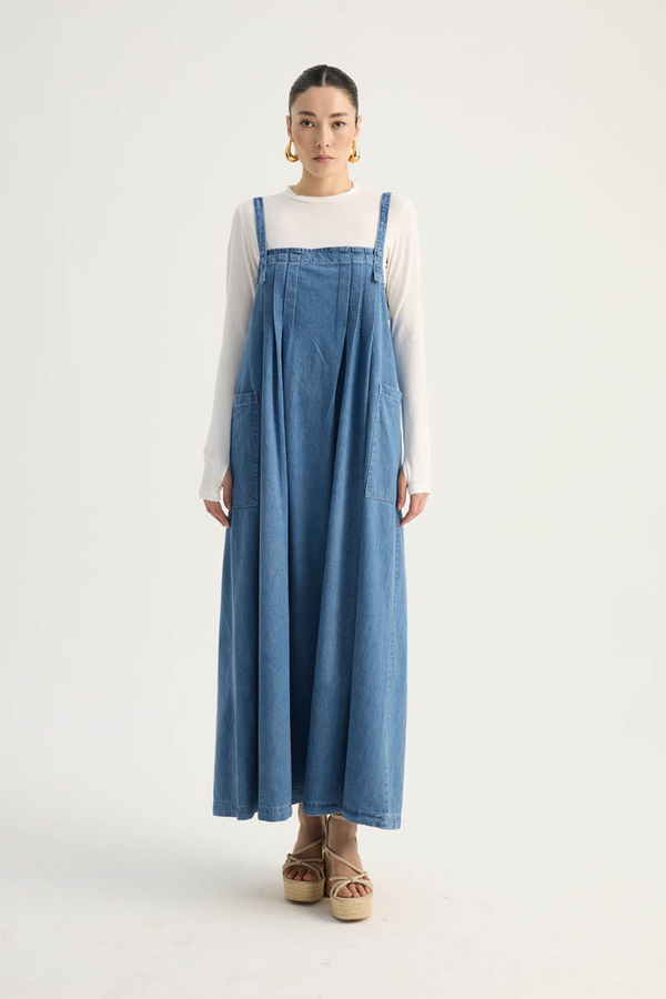 Torba Cepli Denim Jile Mavi - 2