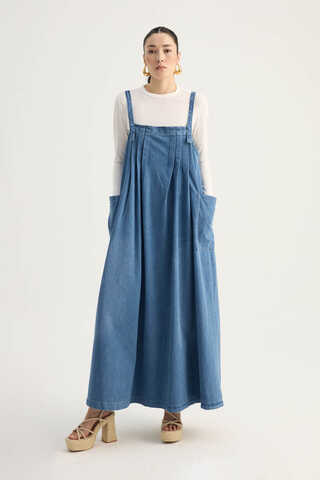 Torba Cepli Denim Jile Mavi - 4