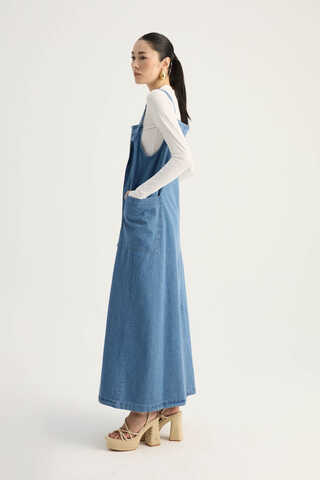 Torba Cepli Denim Jile Mavi - 10