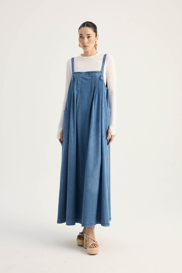 Torba Cepli Denim Jile Mavi - 11