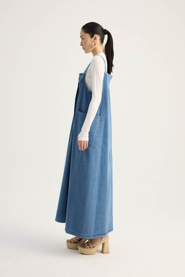 Torba Cepli Denim Jile Mavi - 12