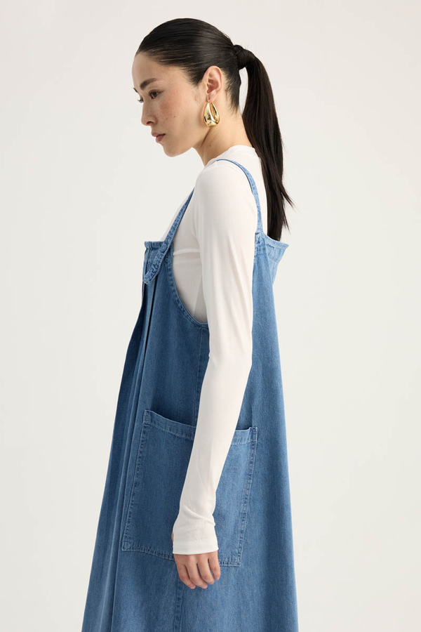 Torba Cepli Denim Jile Mavi - 13