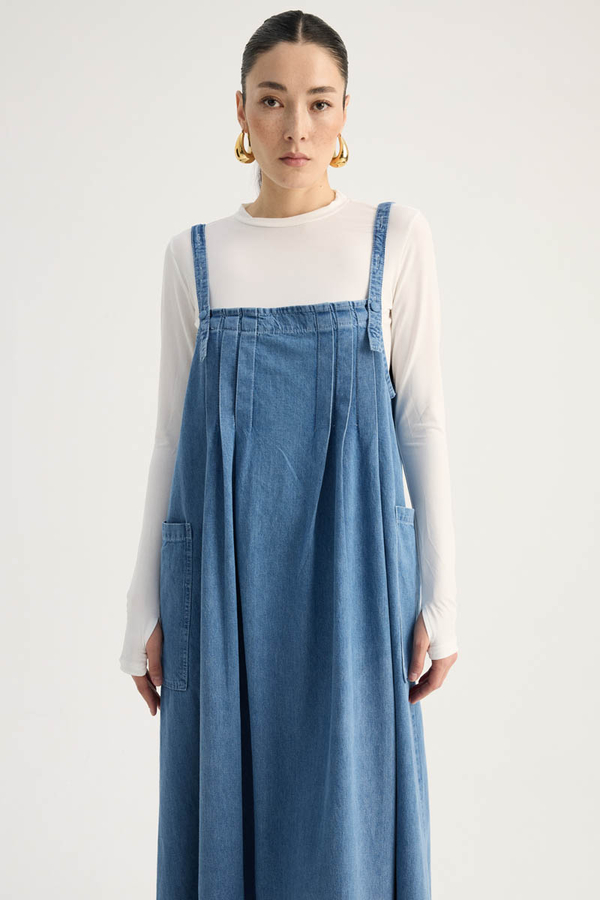 Torba Cepli Denim Jile Mavi - 14