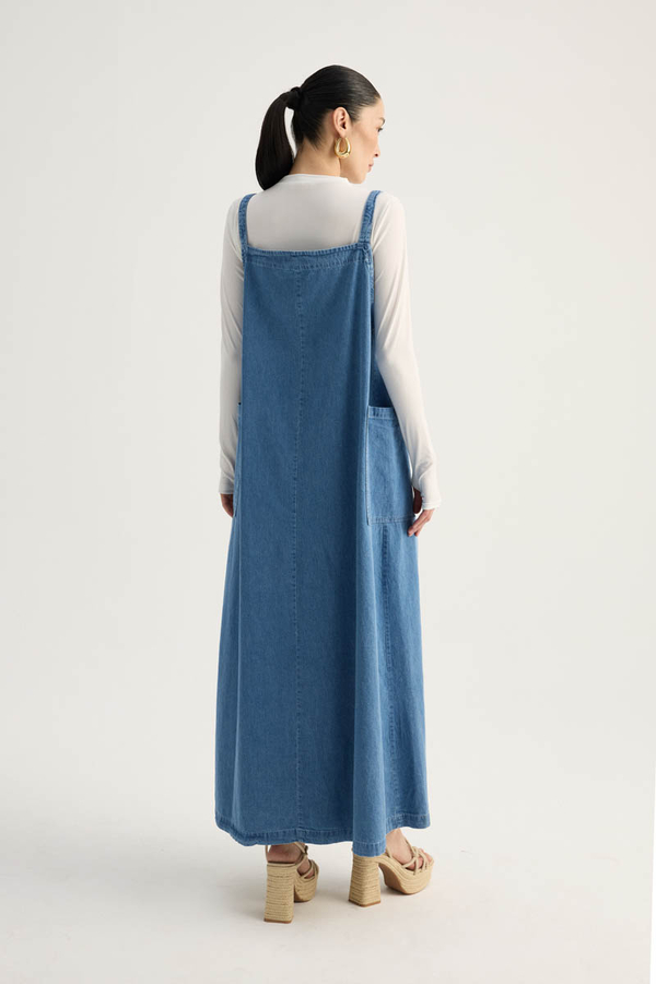 Torba Cepli Denim Jile Mavi - 21