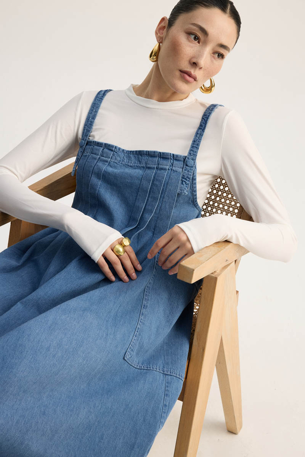 Torba Cepli Denim Jile Mavi - 8