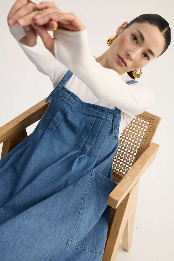 Torba Cepli Denim Jile Mavi - 3