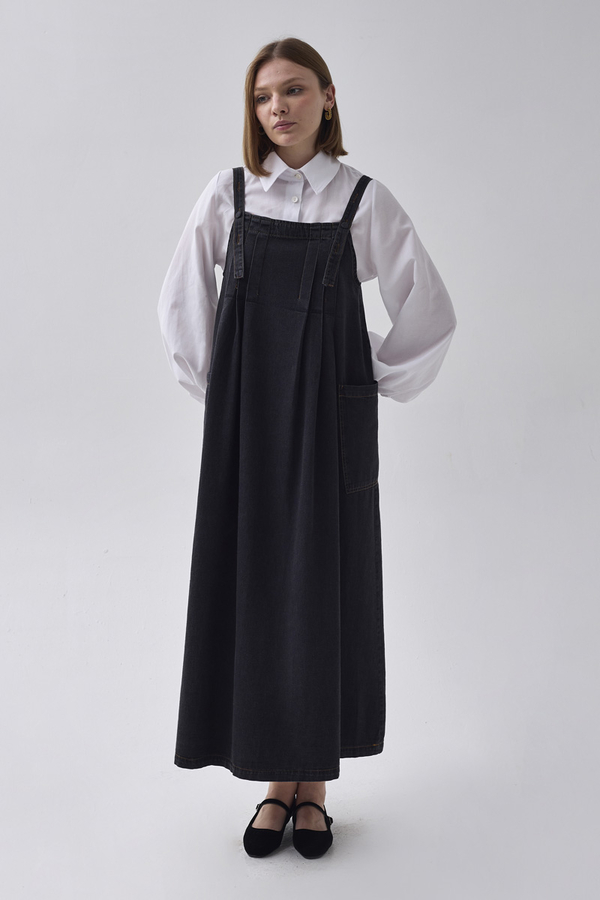 Torba Cepli Denim Jile Siyah - 6