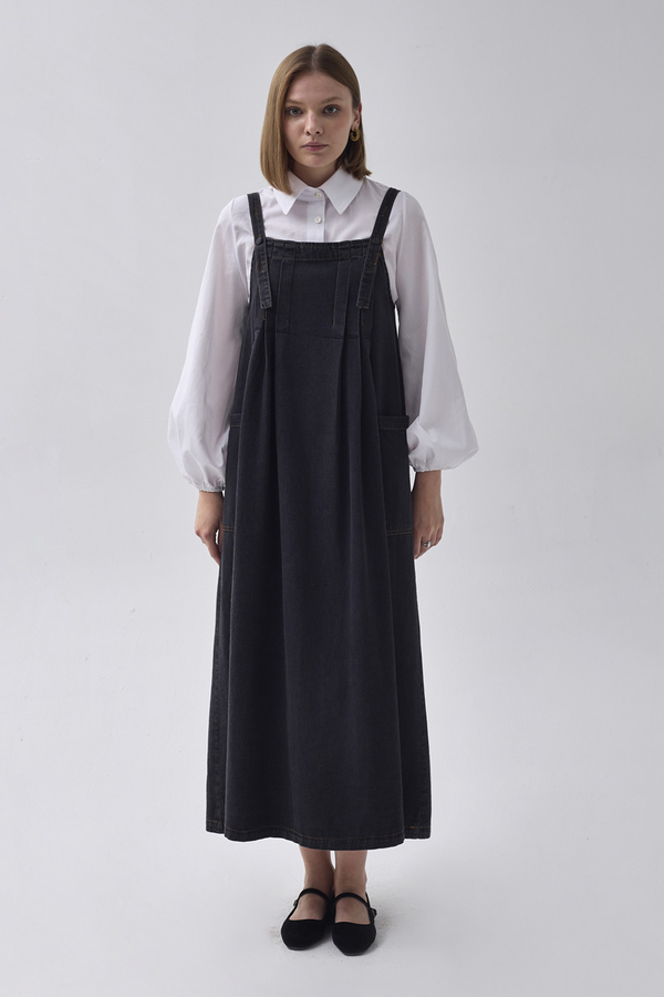 Torba Cepli Denim Jile Siyah 