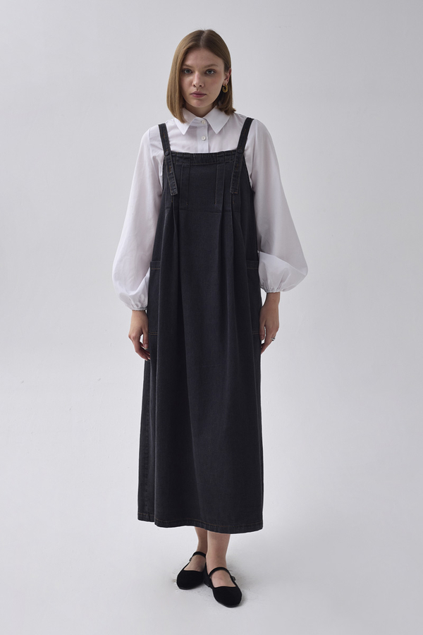 Torba Cepli Denim Jile Siyah - 5