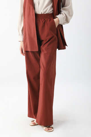 Torba Cepli Yelek Takım Bordo - 5