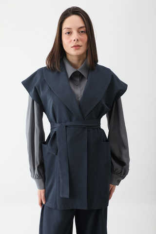 Torba Cepli Yelek Takım Lacivert - 2