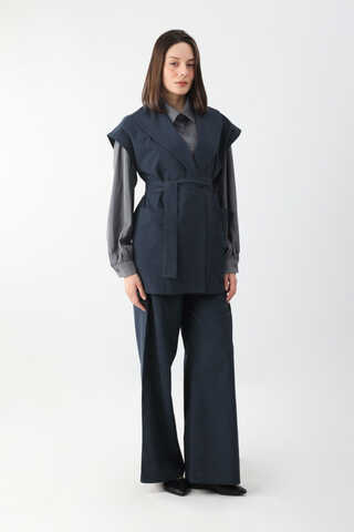 Torba Cepli Yelek Takım Lacivert - 4