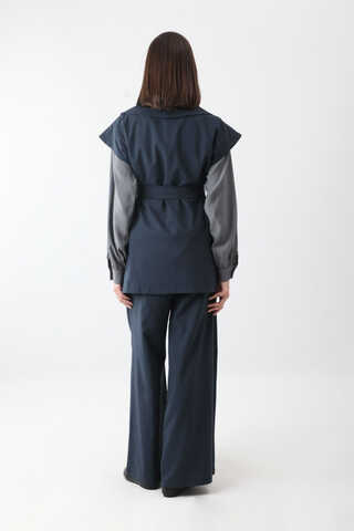 Torba Cepli Yelek Takım Lacivert - 9