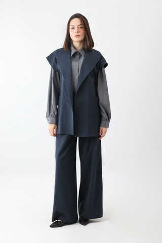 Torba Cepli Yelek Takım Lacivert - 3