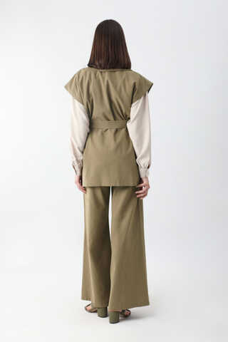 Torba Cepli Yelek Takım Vizon - 9