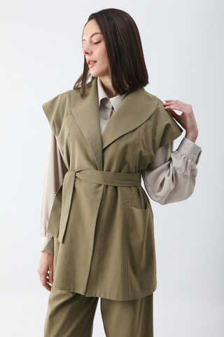 Torba Cepli Yelek Takım Vizon - 4